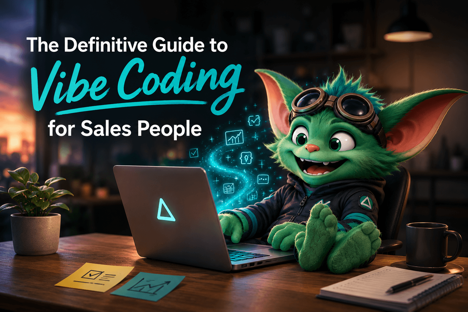 The Definitive Guide for Sales People to Learn Vibe Coding cover